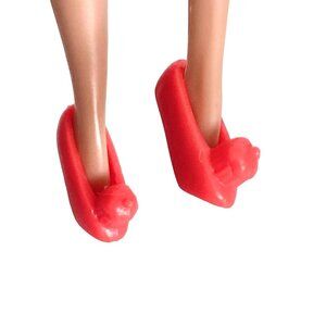 Disney Fairies Tinkerbell Shoes Dark Pink Pixie Hollow Jakks Clothing Accessory